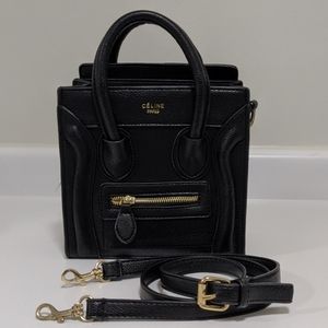 Black designer bag